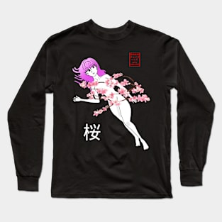 Cherry Blossom Long Sleeve T-Shirt